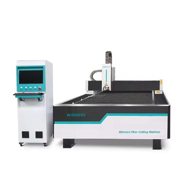 Open plate fiber laser cutting machine